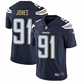 Nike Men & Women & Youth Chargers 91 Justin Jones Navy NFL Vapor Untouchable Limited Jersey,baseball caps,new era cap wholesale,wholesale hats